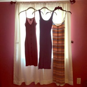 Long fitted dresses. PD $25 for EA